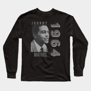 Johnny Mathis 1964 // Illustrations Long Sleeve T-Shirt